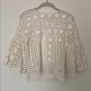 Ellison lace top from Red Dress Boutique